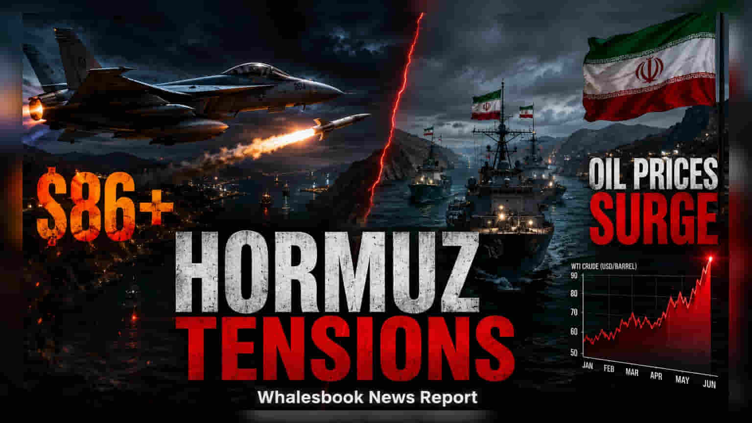 Oil Prices Top $86 As US-Iran Conflict Disrupts Hormuz Shipping