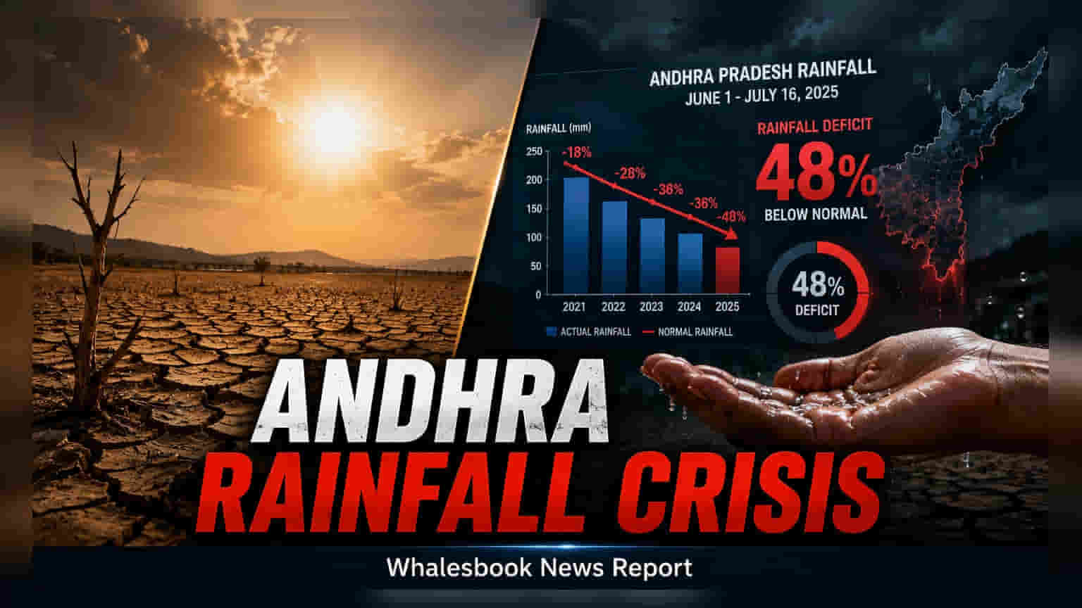 Andhra Faces 48% Rainfall Deficit; Irrigation Focus Key