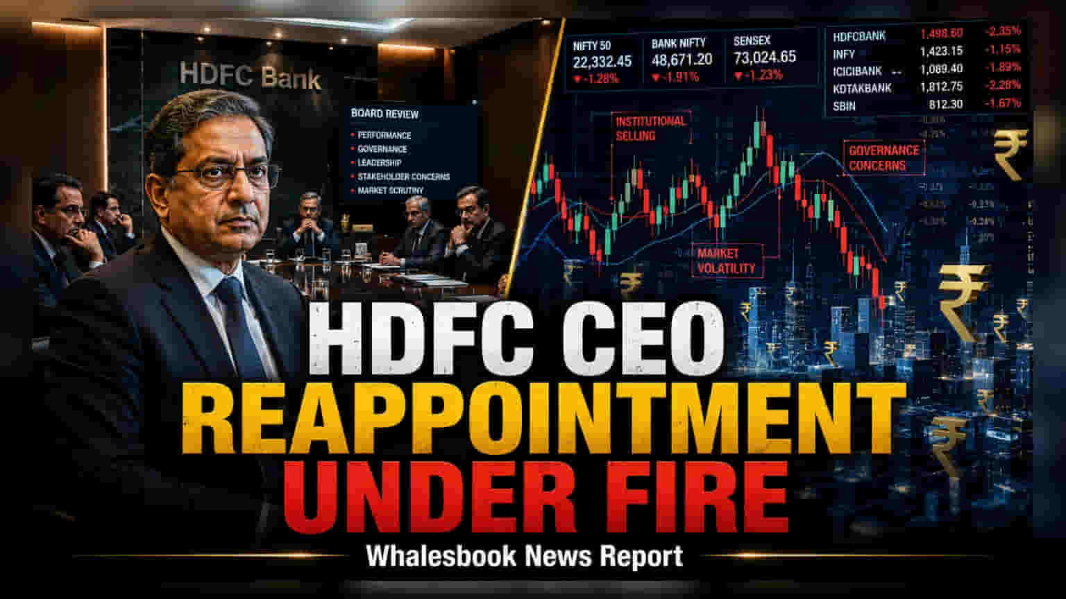 HDFC Bank CEO Sashidhar Jagdishan च्या कार्यकाळाचे पुनरावलोकन, संचालक मंडळाचे लक्ष आता निकालांवर