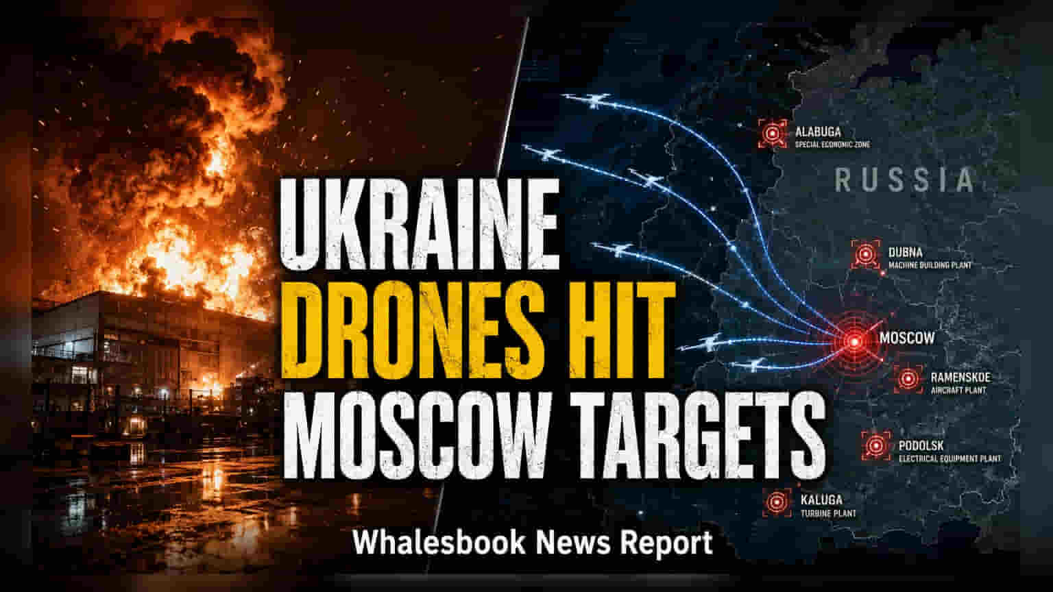 Wildberries Warehouses Hit in Drone Strikes Near Moscow