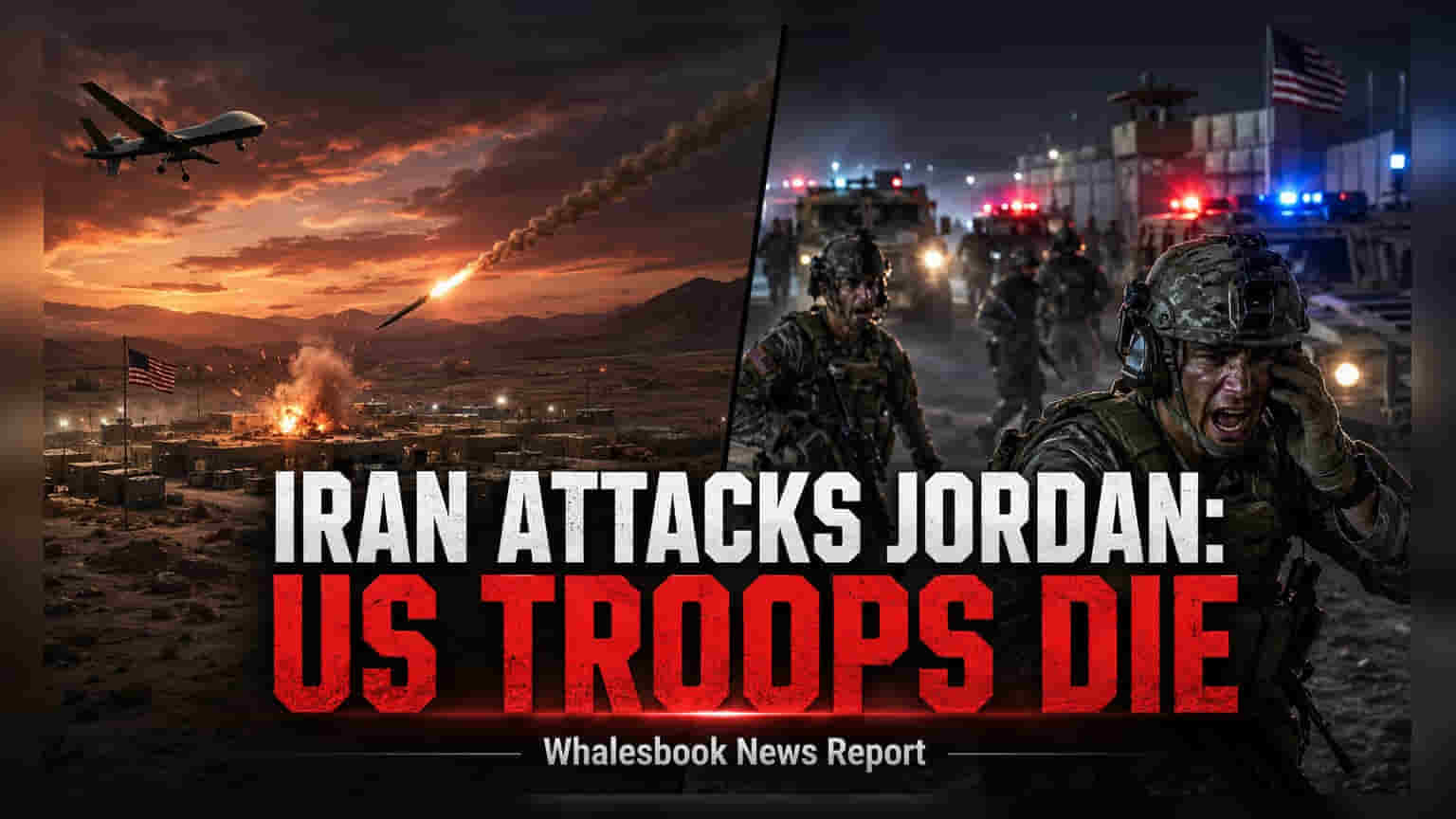 US Troops Killed in Jordan Attack; Iran IRGC Claims Stikes