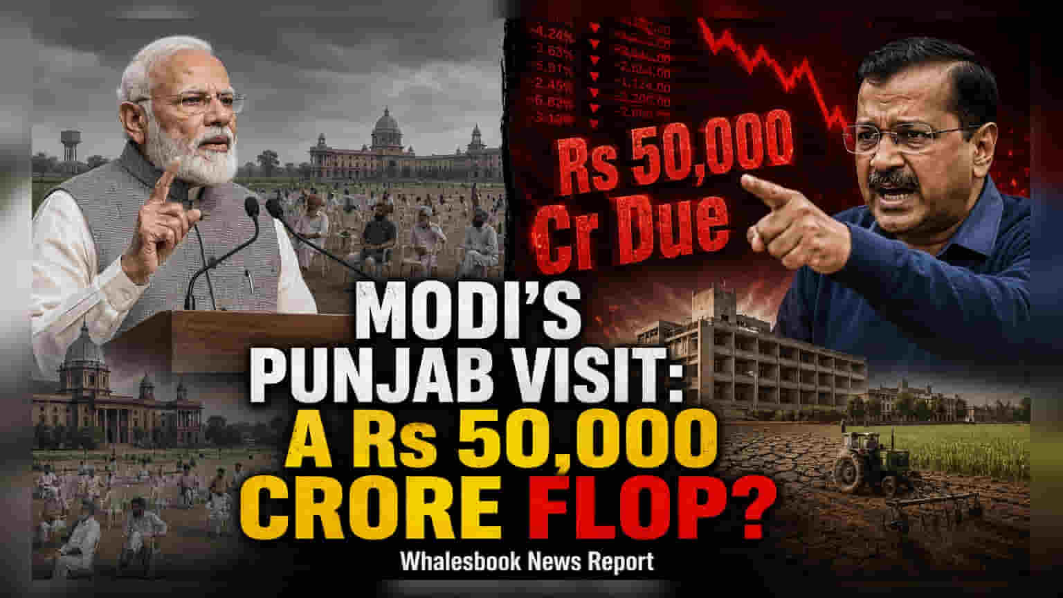 Punjab AAP Alleges ₹50,000 Crore Funds Withheld by Centre