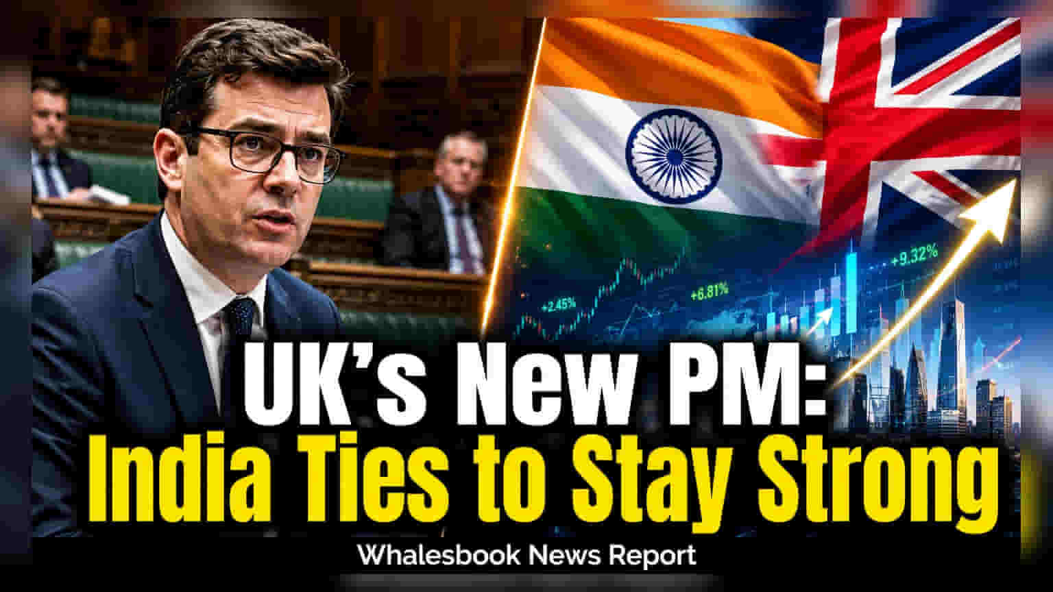 UK PM ఆఫీసులో ఆండీ బర్న్హామ్; ఇండియా-యూకే CETA ఒప్పందంపై ఫోకస్