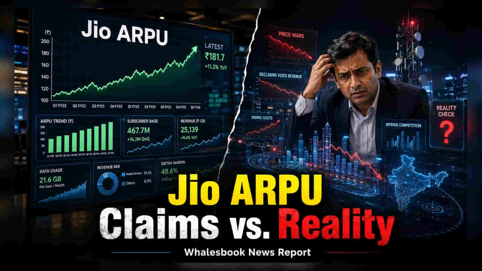 Reliance Jio का ARPU बढ़ा, डिजिटल ग्रोथ पर कंपनी की पैनी नजर