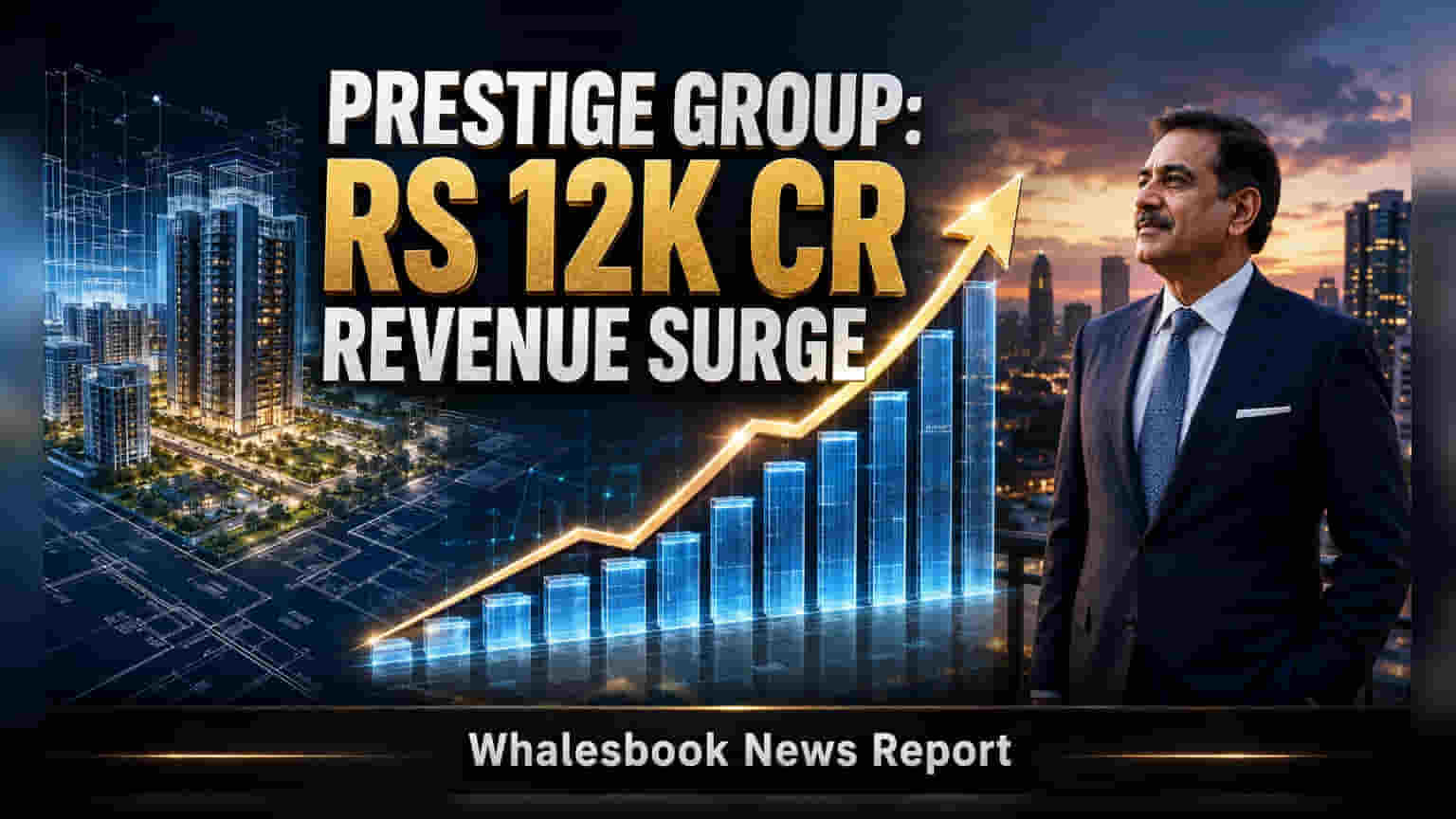 Prestige Estates: కొత్త ప్రాజెక్టులతో ₹12,000 కోట్ల ఆదాయం లక్ష్యం