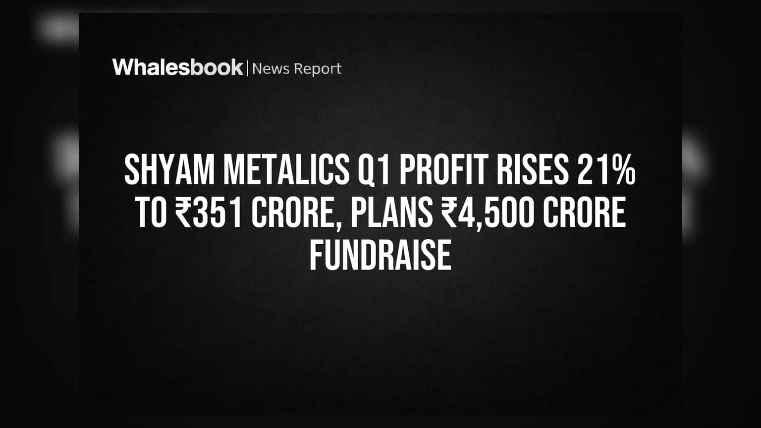Shyam Metalics Share Price: कमाईत झळाली वाढ! कंपनी ₹4,500 कोटी उभारणार