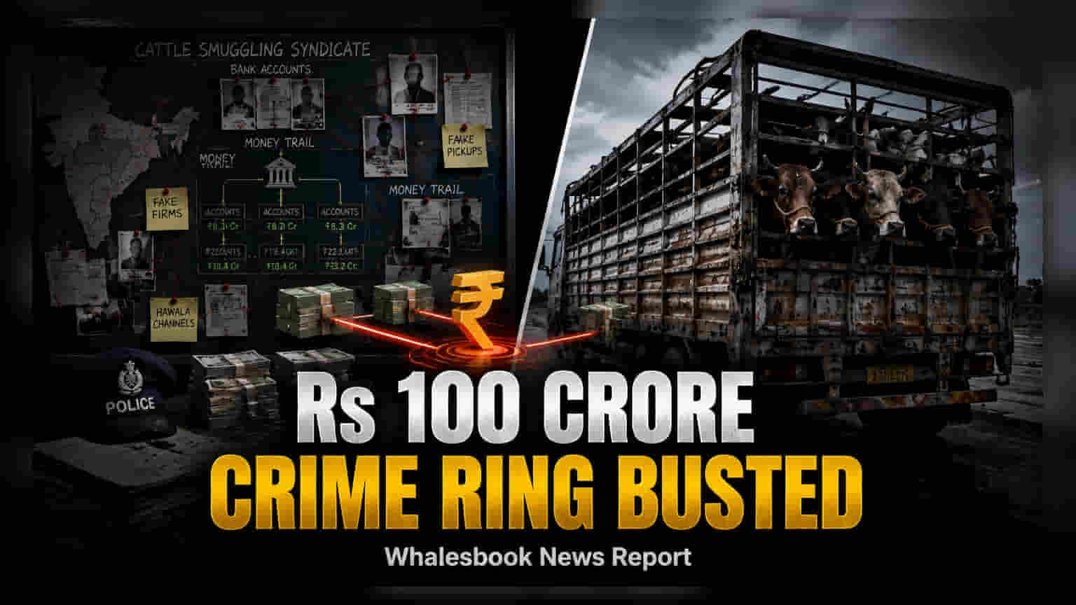 UP Police Uncover Rs 100 Crore Cattle Smuggling Network