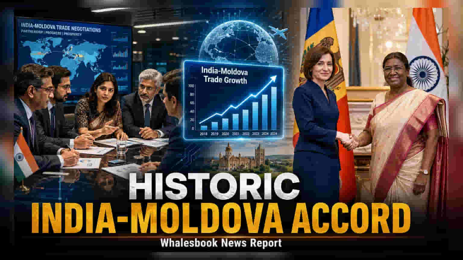 President Murmu Concludes Moldova Visit, Paving Way for Trade