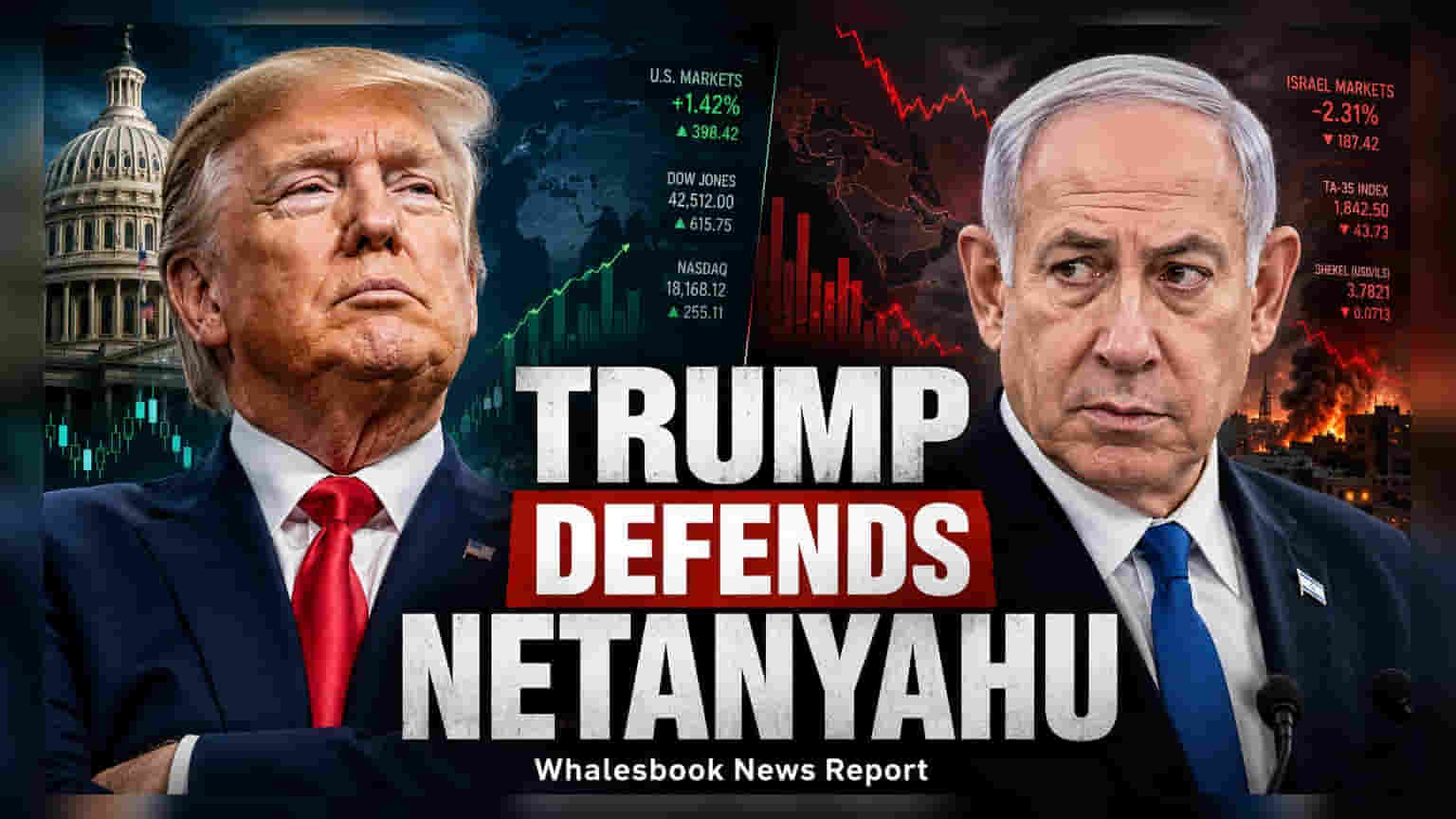 Trump Says Netanyahu Will Not Face Arrest During US Visit
