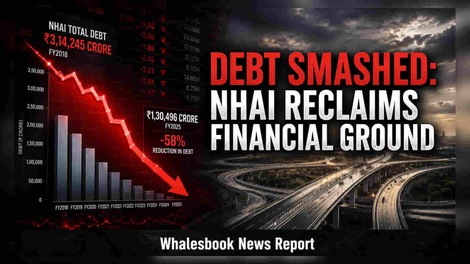 NHAI Cuts Debt by ₹1.2 Lakh Crore via Asset Monetization
