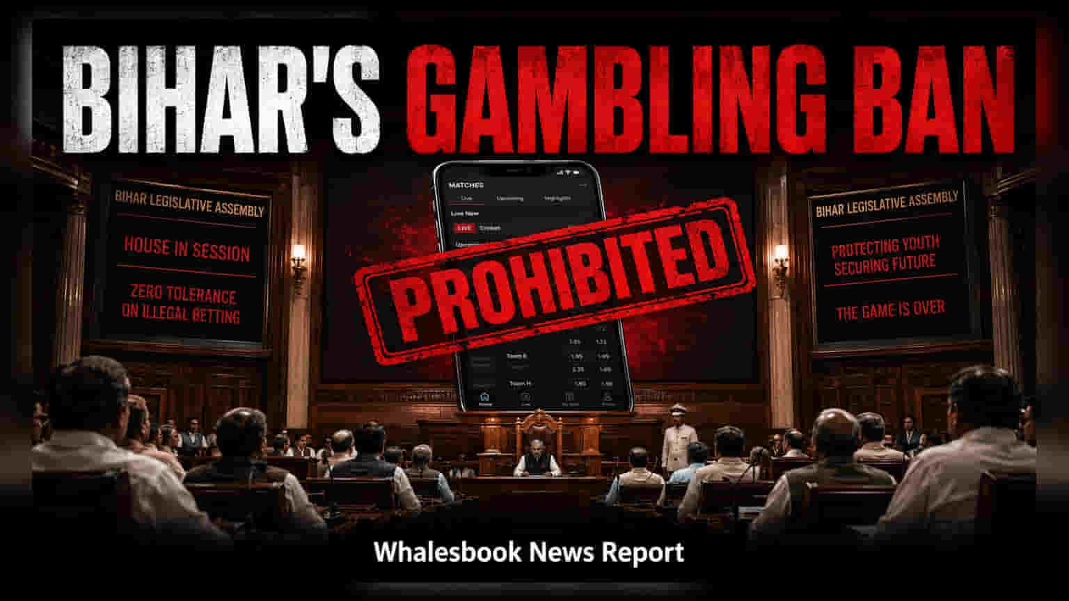 Bihar Gambling Bill: ऑनलाइन जुए पर बिहार सरकार का कड़ा प्रहार! जेल और ₹10 लाख जुर्माने का प्रावधान