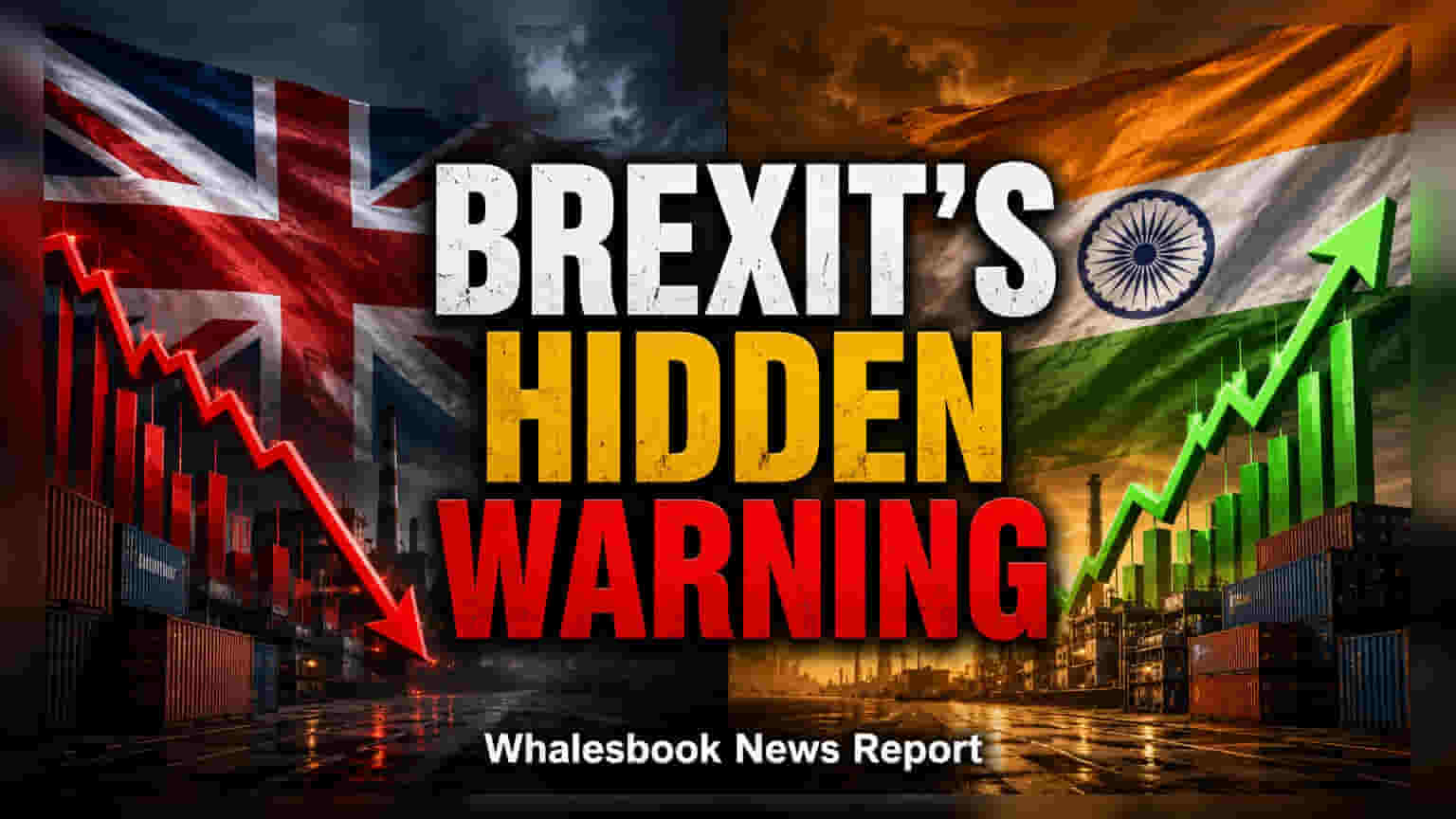 Brexit Impact: 2026 સુધીમાં UK GDPમાં 6-8% ઘટાડો, ભારત માટે શીખ