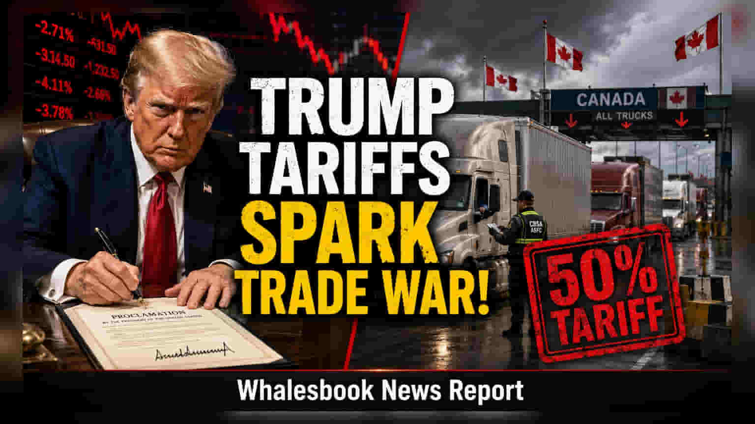 Trump Imposes 50% Tariffs on Canadian Goods: What Investors Need to Know