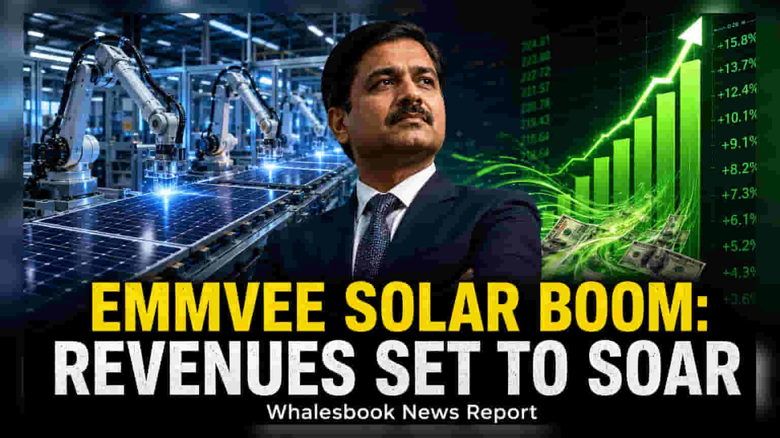 Emmvee PV: FY28 पर्यंत सौर सेल क्षमता ८.९ GW पर्यंत पोहोचणार