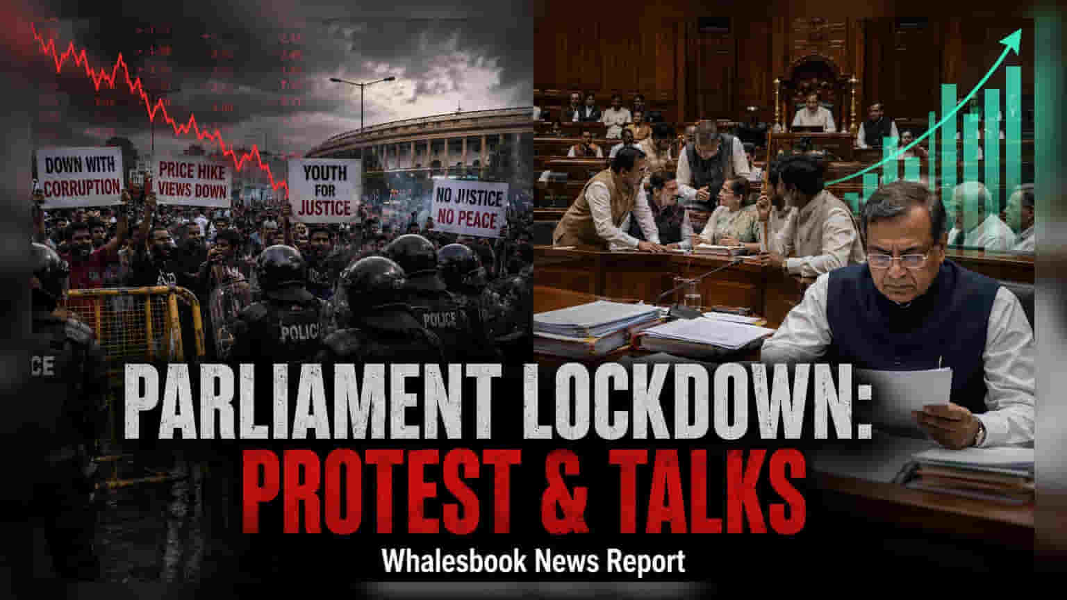 Parliamentary Session Sees CJP Protest and Government Talks