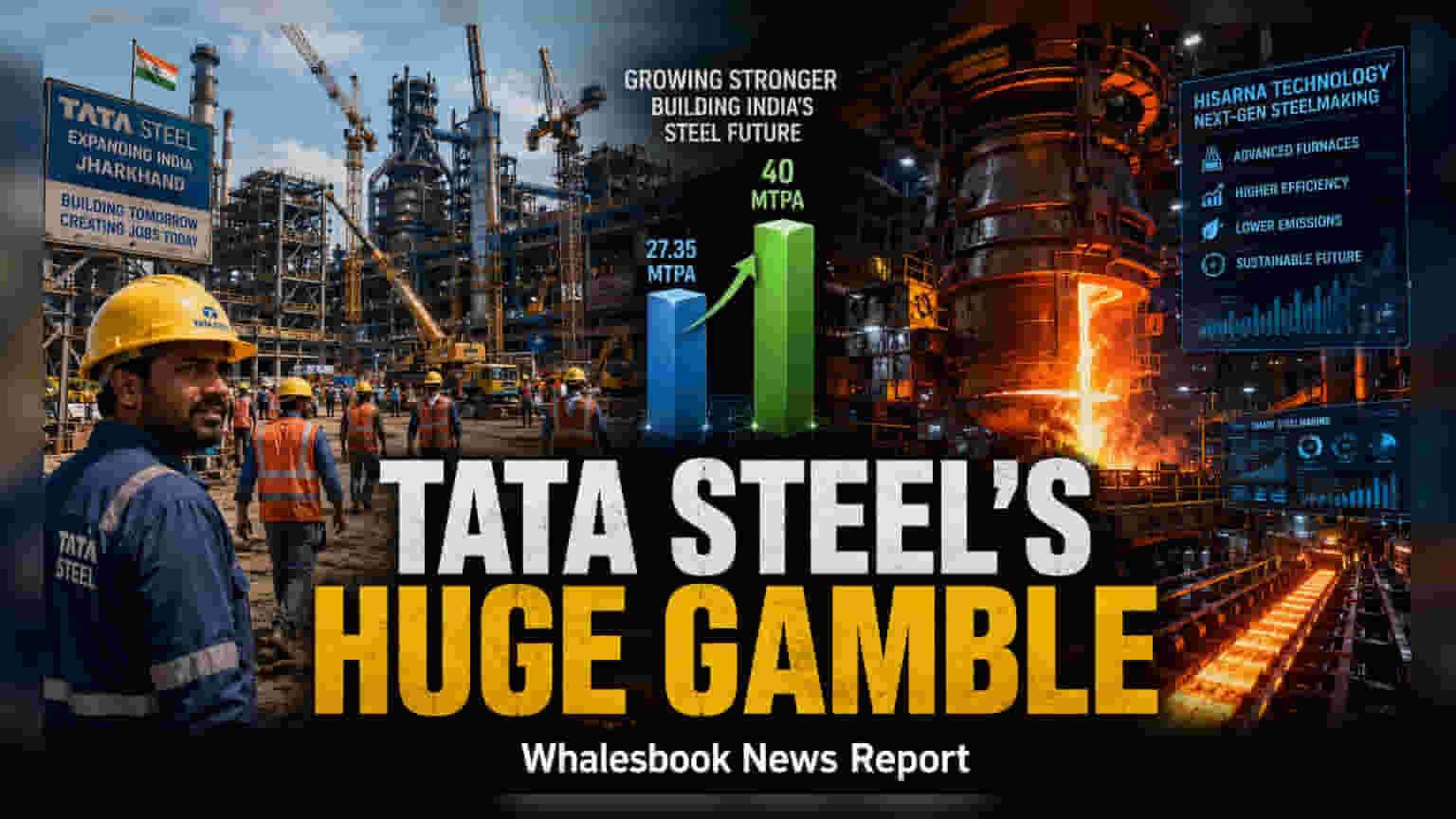 Tata Steel Plans ₹10,000 Crore Jharkhand Expansion by 2028