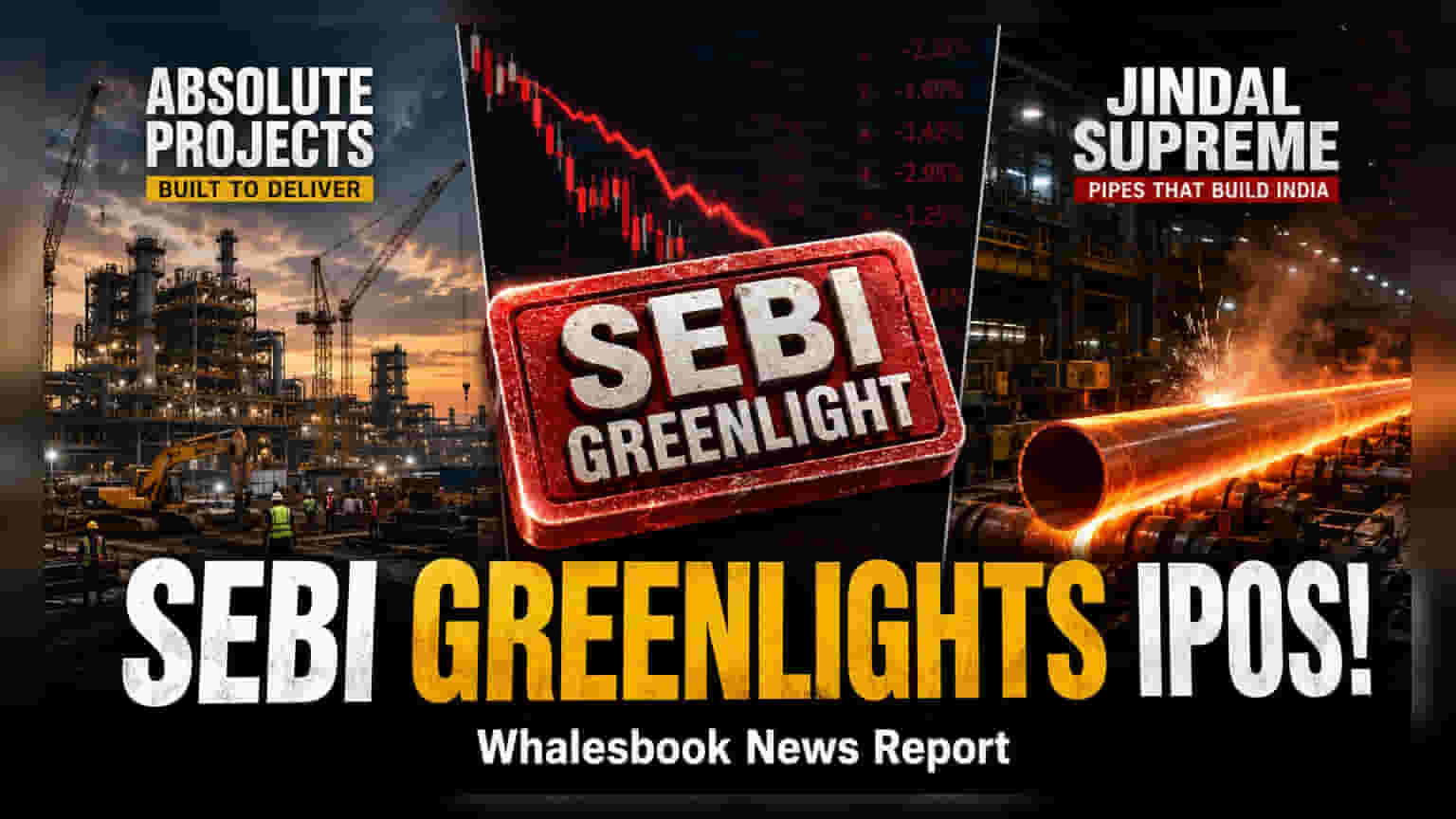 Absolute Projects, Jindal Supreme Get SEBI Nod for IPOs