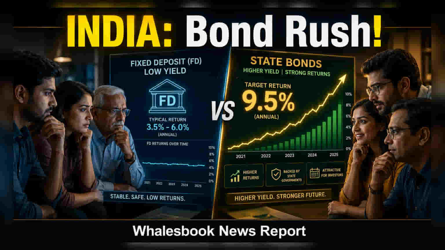State Bonds: ਨਿਵੇਸ਼ਕਾਂ ਦਾ ਮੋਹ! 9.15% ਤੱਕ ਵਿਆਜ, Fixed Deposits ਨੂੰ ਪਿੱਛੇ ਛੱਡਿਆ