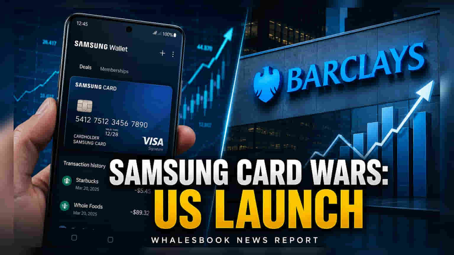 Samsung And Barclays Launch US Credit Card To Compete With Apple