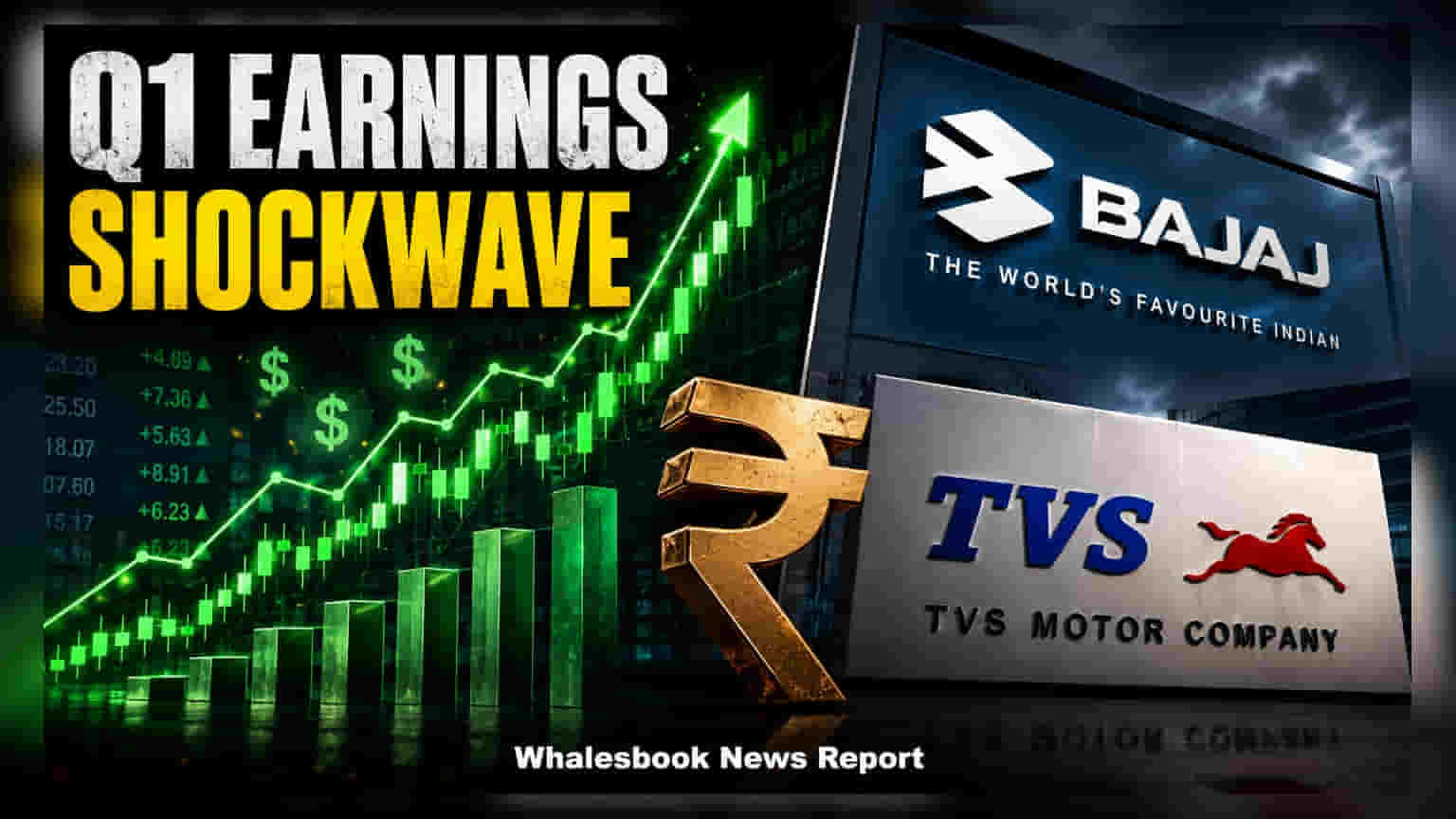 Bajaj Auto અને TVS Motor આજે જાહેર કરશે Q1 ના પરિણામો: જાણો રોકાણકારો માટે શું છે ખાસ?