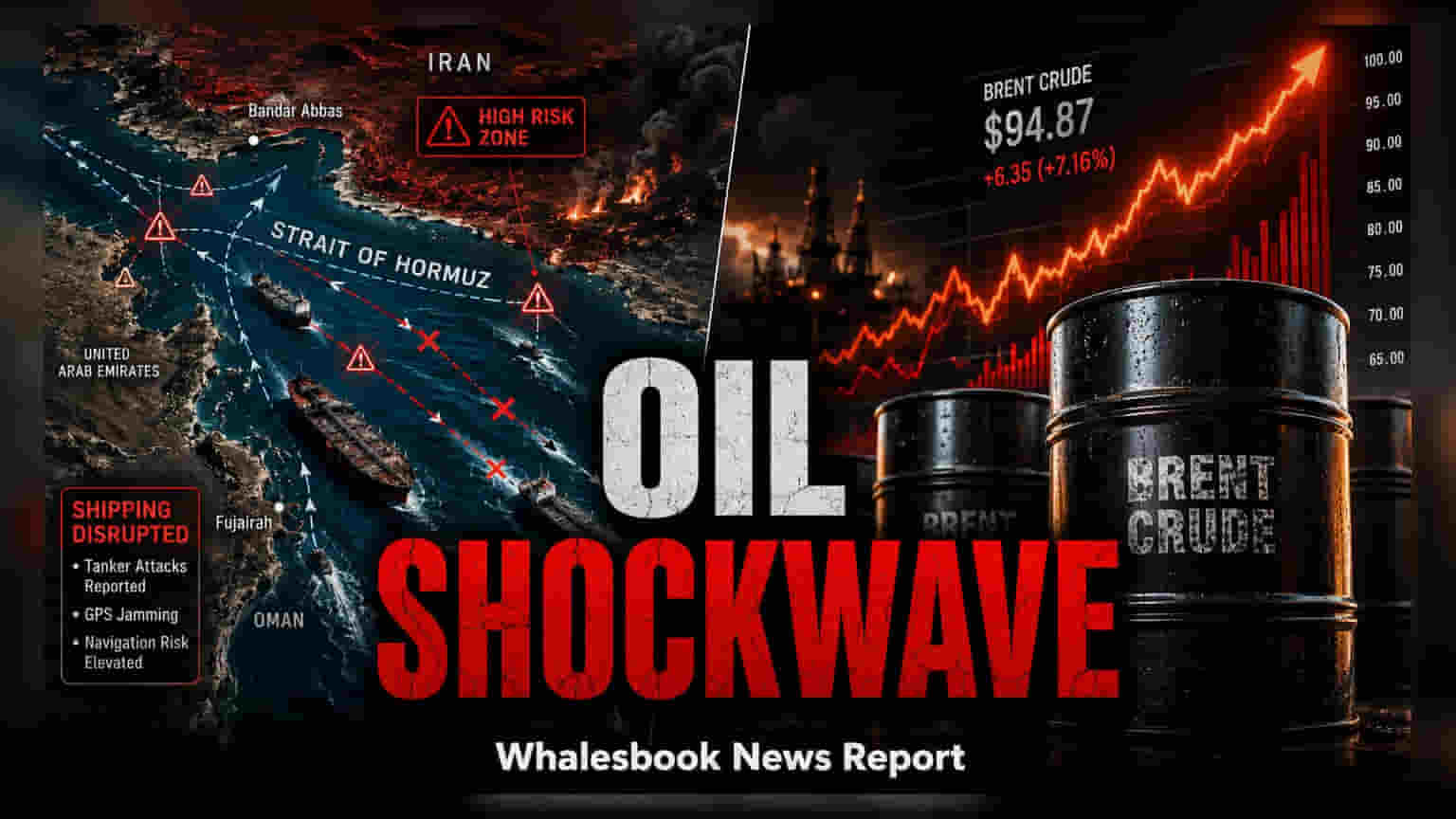 Goldman Sachs Sees Brent Crude Hitting $120 on Hormuz Risks