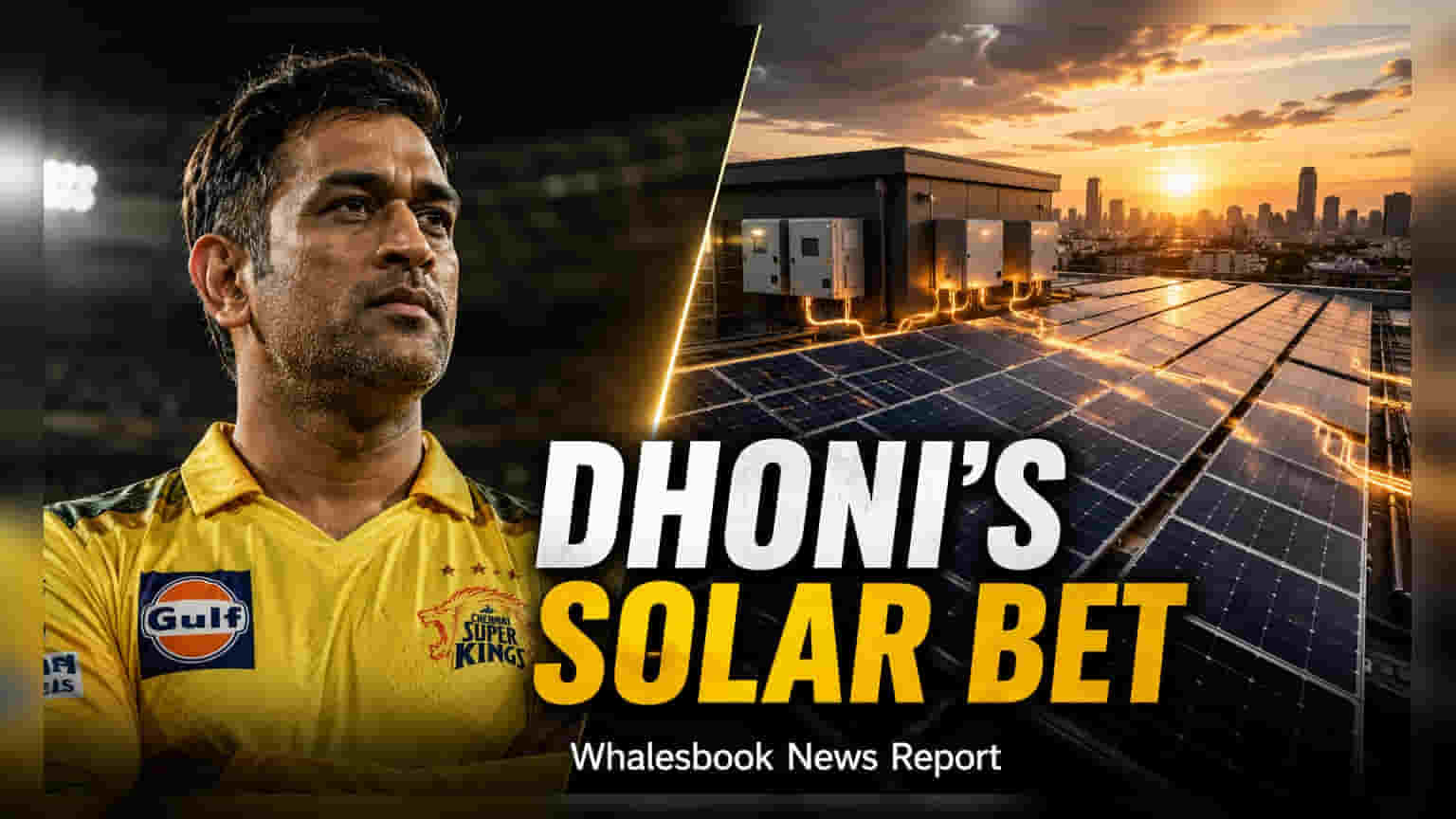 MS Dhoni Invests in SolarSquare for Series C Funding