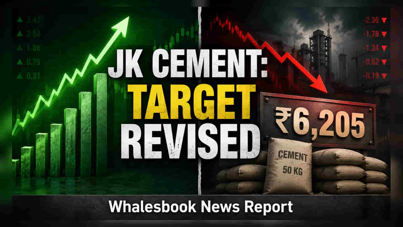 JK Cement Share Price: ભૂલણું! જાણીતી બ્રોકરેજ ફર્મે JK સિમેન્ટનો ટાર્ગેટ ₹6,205 કર્યો, પણ 'Accumulate' રેટિંગ જાળવી