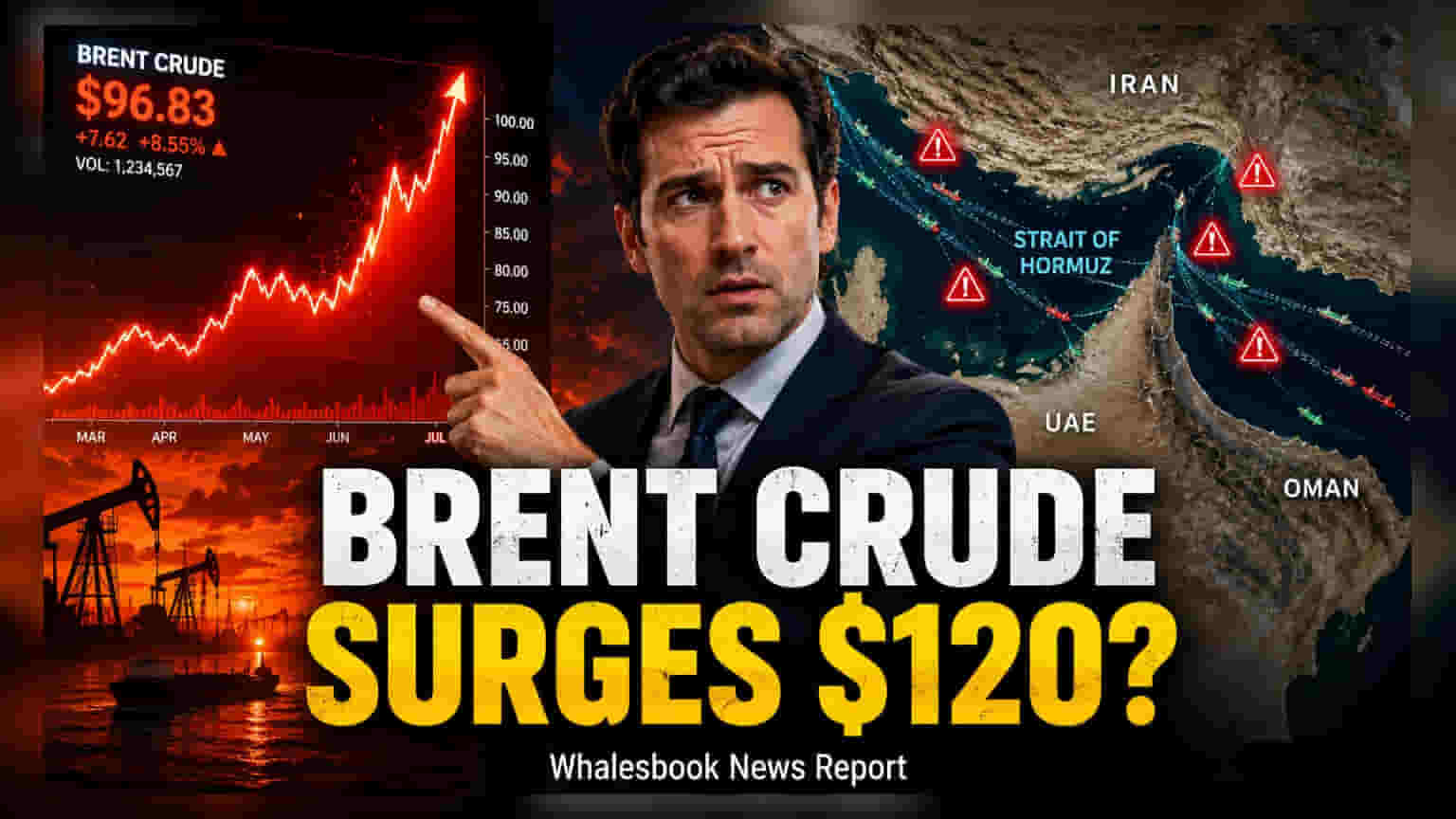 Goldman Sachs Sees Brent Crude Risk Hitting $120 Per Barrel