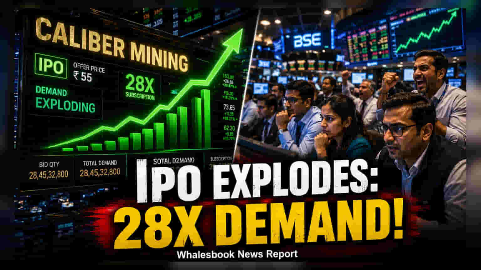 Caliber Mining IPO: ਬੰਪਰ ਮੰਗ! 28 ਗੁਣਾ ਜ਼ਿਆਦਾ ਹੋਈ ਬੁਕਿੰਗ, ਨਿਵੇਸ਼ਕਾਂ 'ਚ ਉਤਸ਼ਾਹ