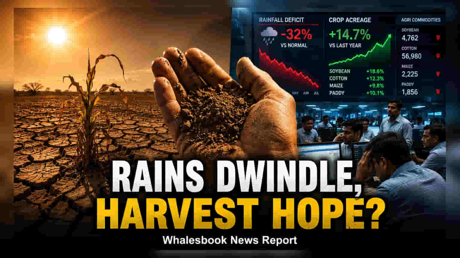 Kharif Sowing Hits 658 Lakh Hectares Despite Rainfall Gap