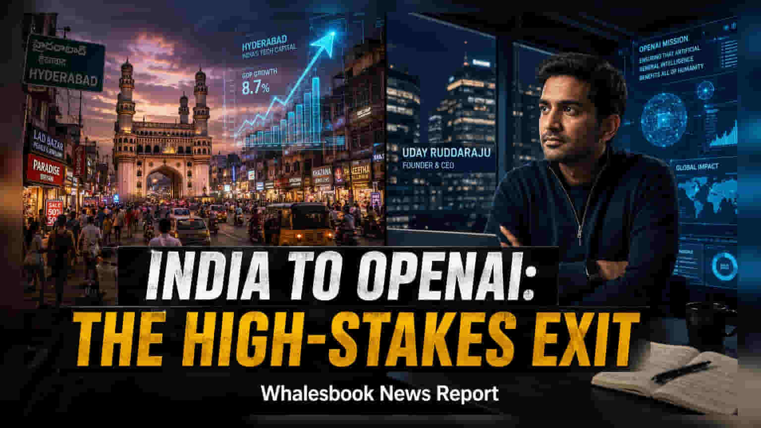 OpenAI માં નવા CTO ની નિમણૂક: ઉદય રુડ્ડరాజు બન્યા ચીફ ટેકનોલોજી ઓફિસર; વૈશ્વિક ટેક કારકિર્દી પર ચર્ચા શરૂ