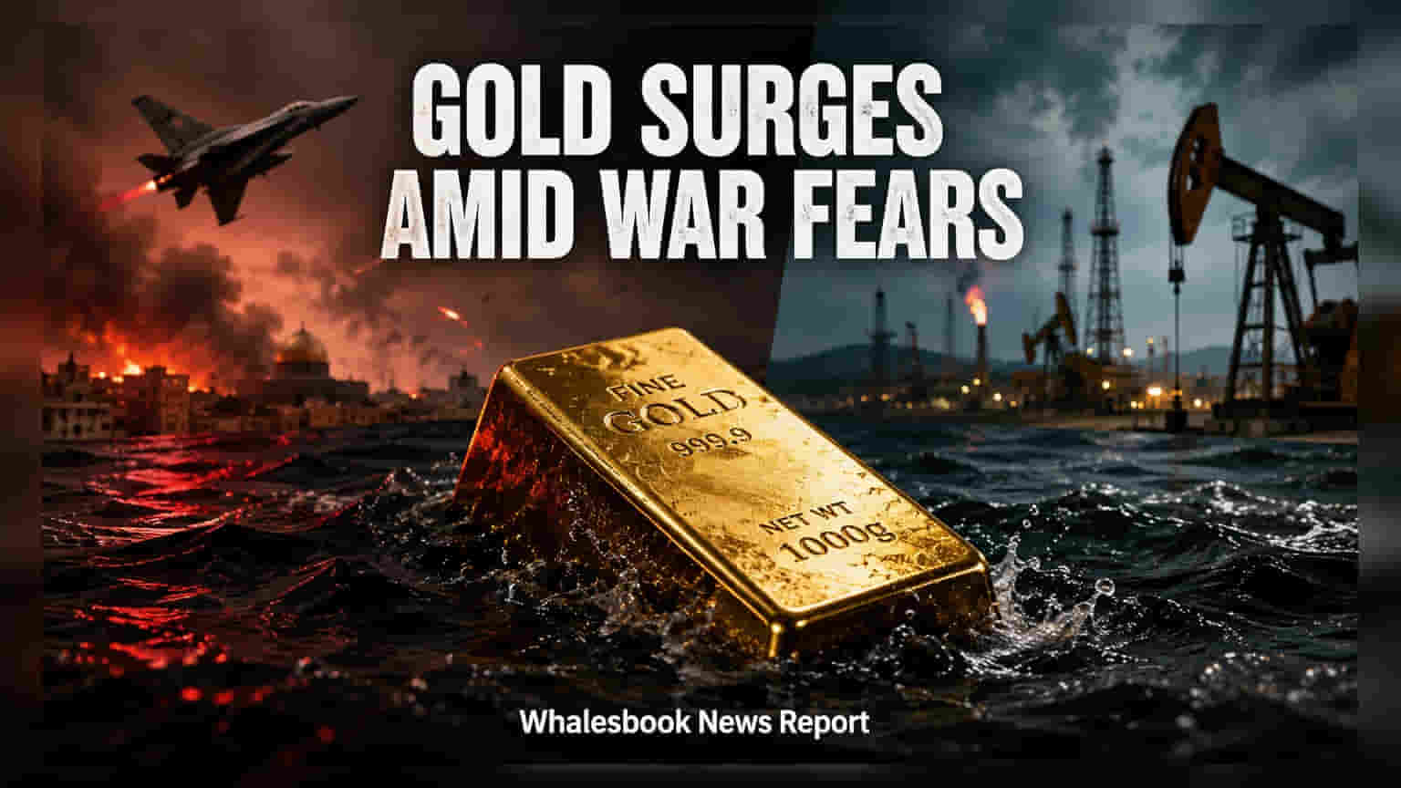 Gold Climbs to $4,068 as Middle East Tensions Fuel Demand
