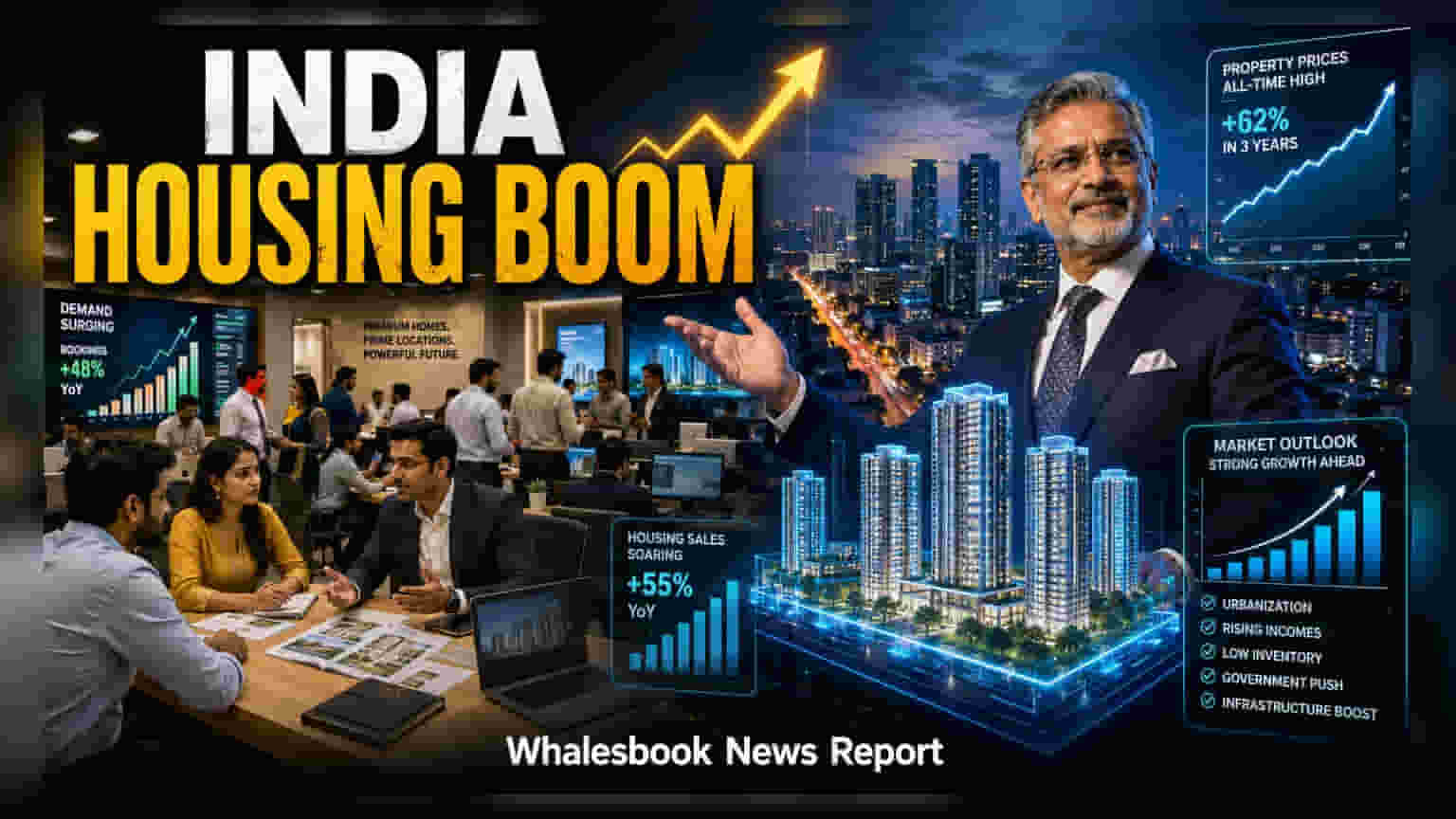 India Housing Sales Rise 3% in H1 2026; Bengaluru Leads