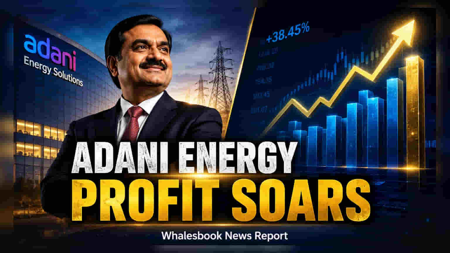 Adani Energy Solutions Profit Jumps 124% to ₹1,149 Crore