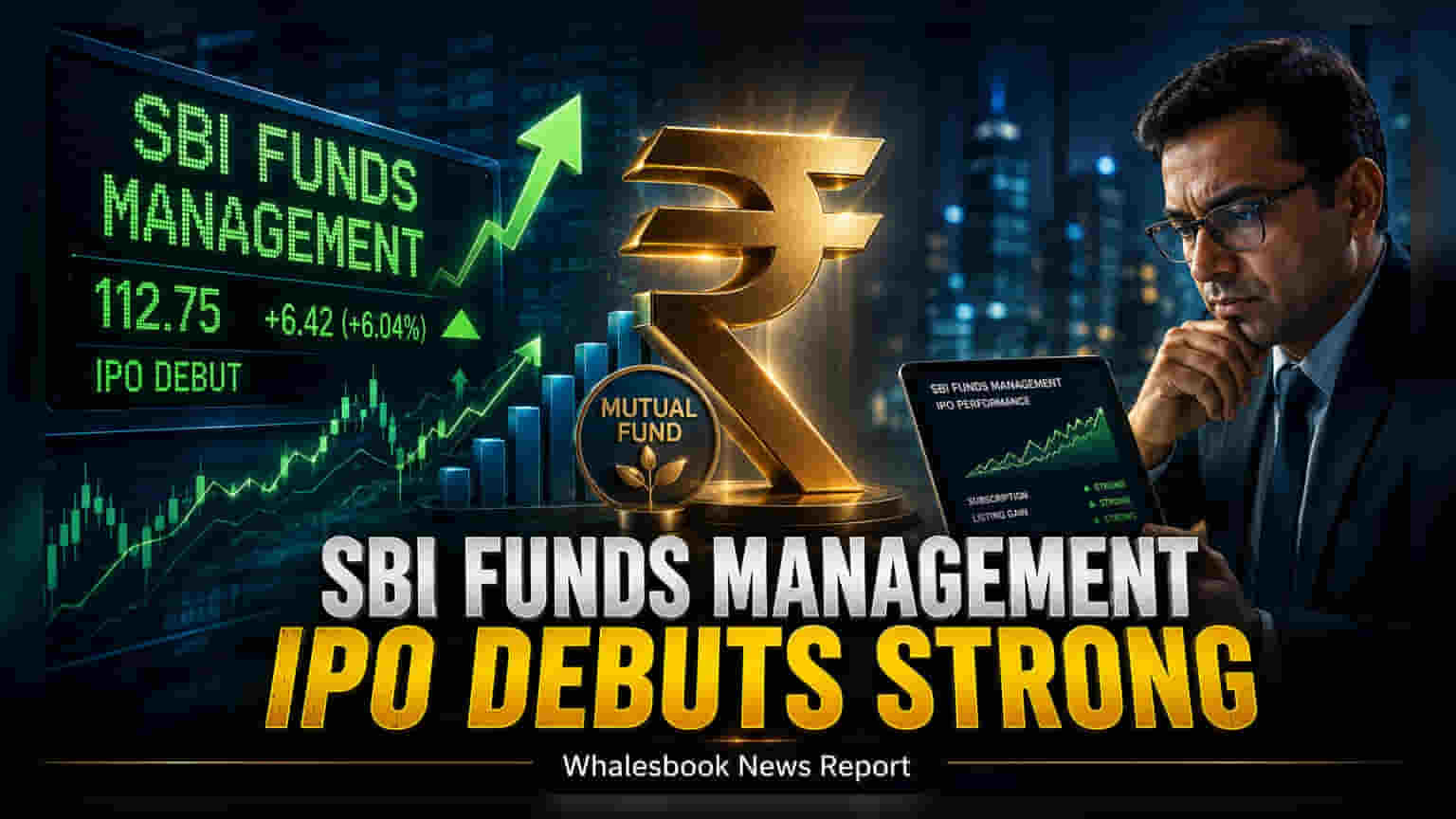 SBI Funds Management లిస్టింగ్: IPO ధర కంటే **6%** లాభంతో ప్రారంభం!