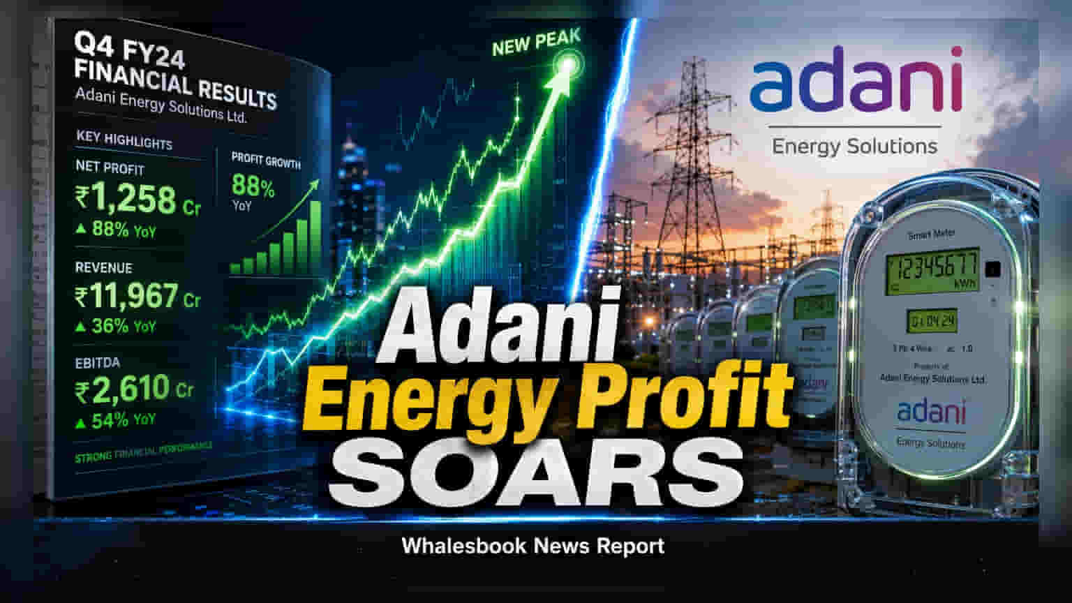 Adani Energy Solutions शेअरने गाठला ५२ आठवड्यांचा उच्चांक! पहिल्या तिमाहीत नफा दुप्पट, ₹१,१४९ कोटींवर