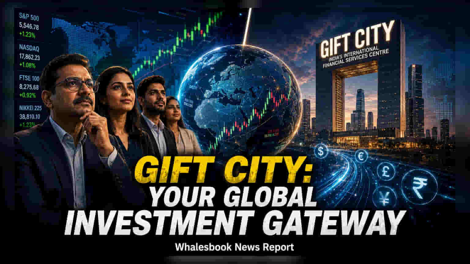 GIFT City: வெளிநாட்டு முதலீடுகளுக்கு இந்தியர்களுக்கு ஒரு புதிய வழி!