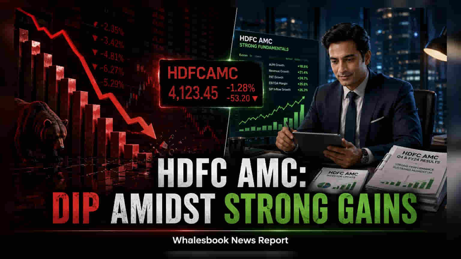 HDFC AMC Shares: નફામાં તેજી છતાં શેર ઘટ્યો, જાણો શું છે કારણ