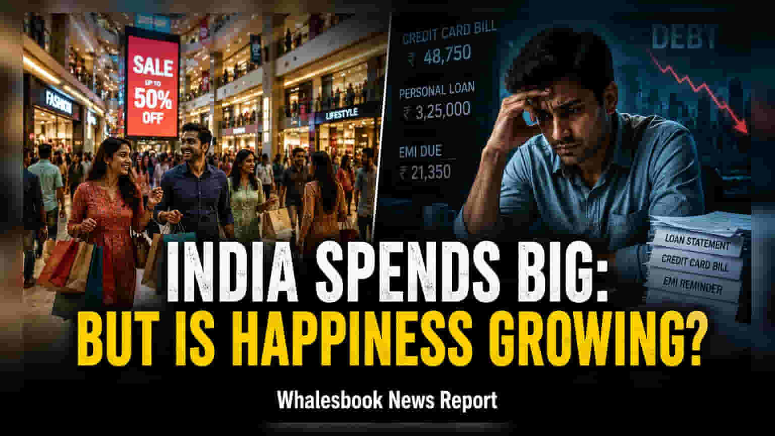 India Household Debt Jumps to ₹17.32 Lakh Crore as Spending Rises