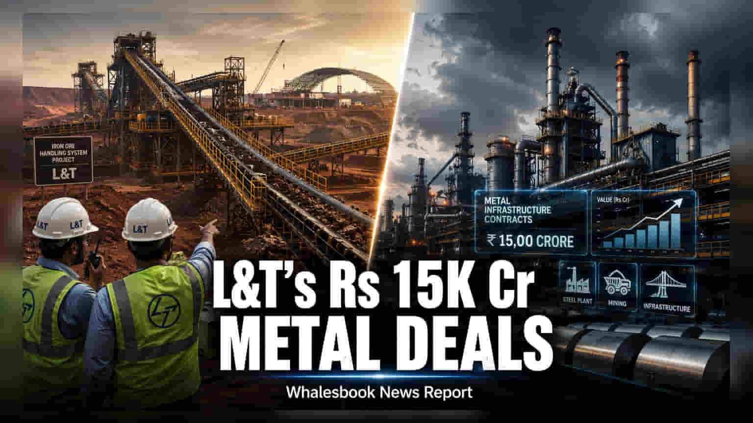 L&T Wins ₹10,000-15,000 Crore Orders in Metals and Mining