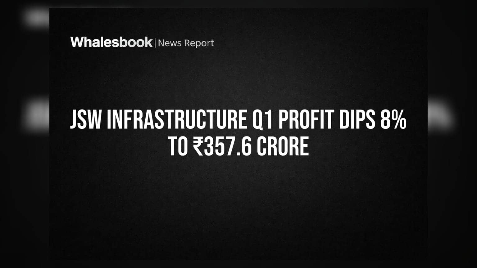 JSW Infrastructure के मुनाफे में 8% की गिरावट, रेवेन्यू बढ़ा