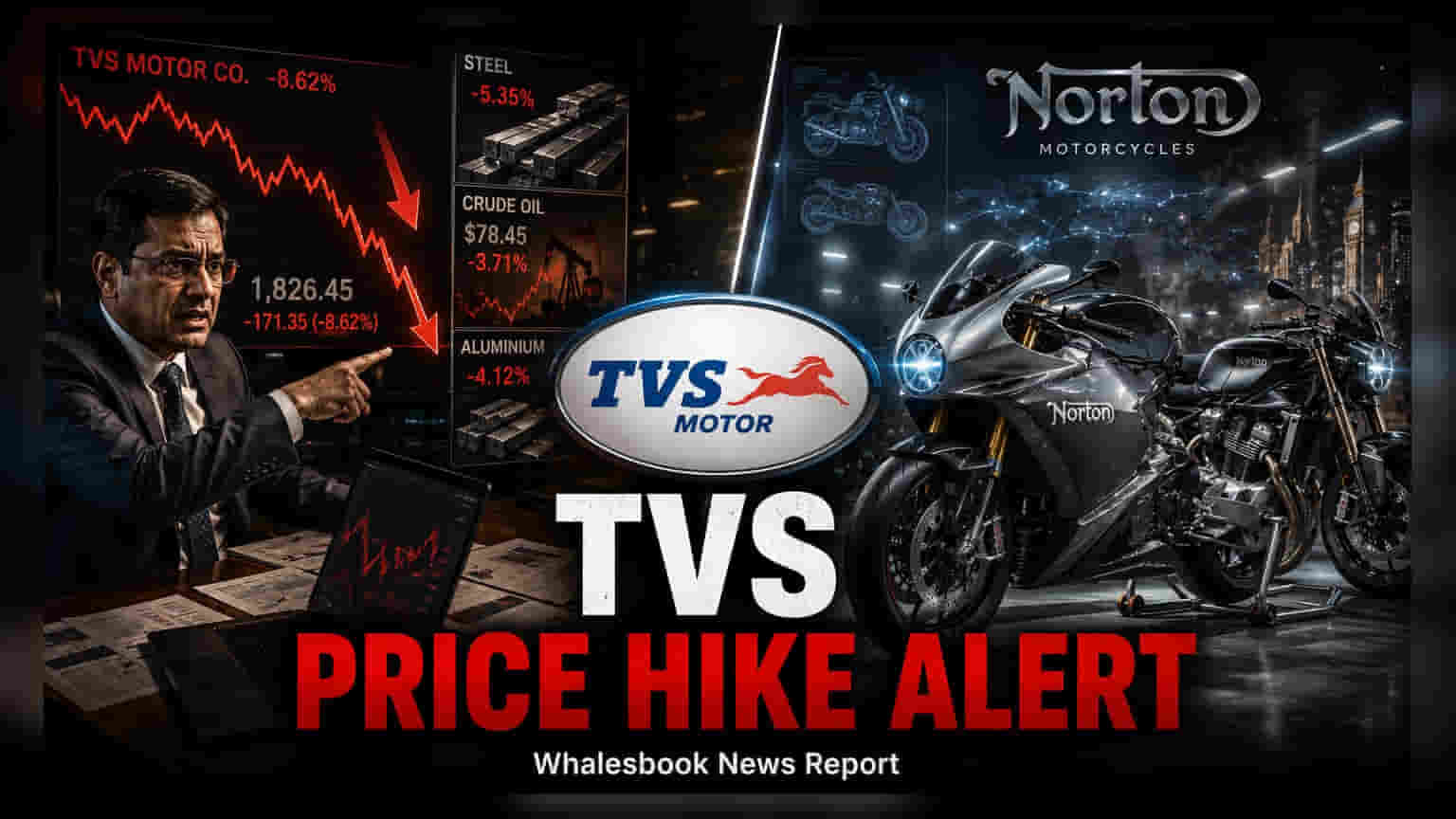 TVS Motor: ధరల పెంపునకు రెడీ! ముడిసరుకుల ధరల దెబ్బకు కస్టమర్లకు షాక్?