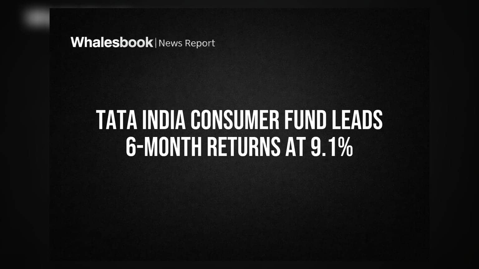 Tata India Consumer Fund: 6 மாதங்களில் அசத்தல்! 9.1% லாபத்துடன் முதல் இடம்