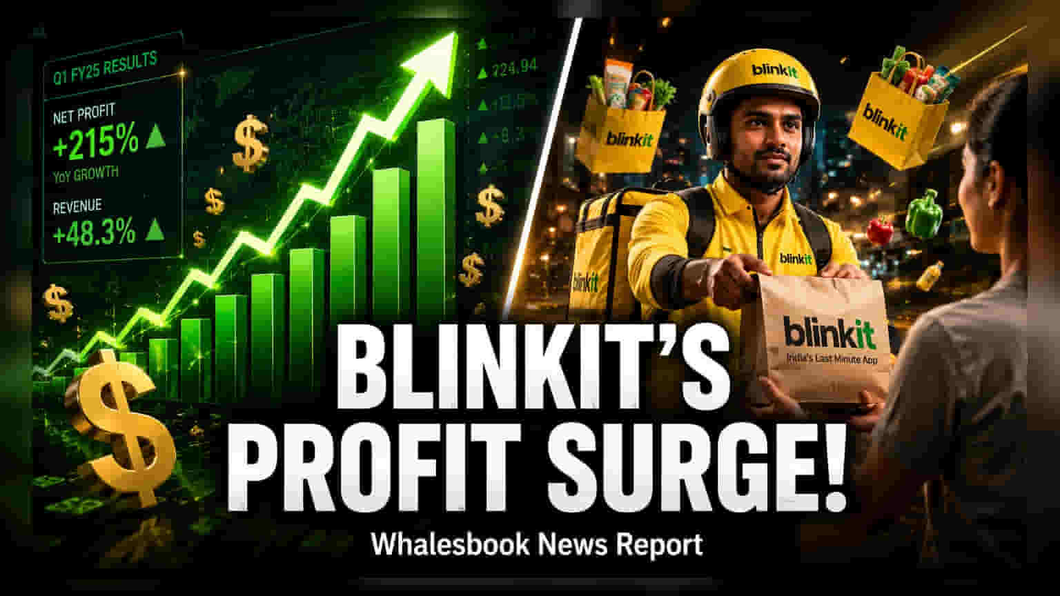 Blinkit ஷேர் விலை: தொடர் லாபம்! முதல் காலாண்டில் ₹102 கோடி லாபம், ஆர்டர்கள் 86% அதிகரிப்பு