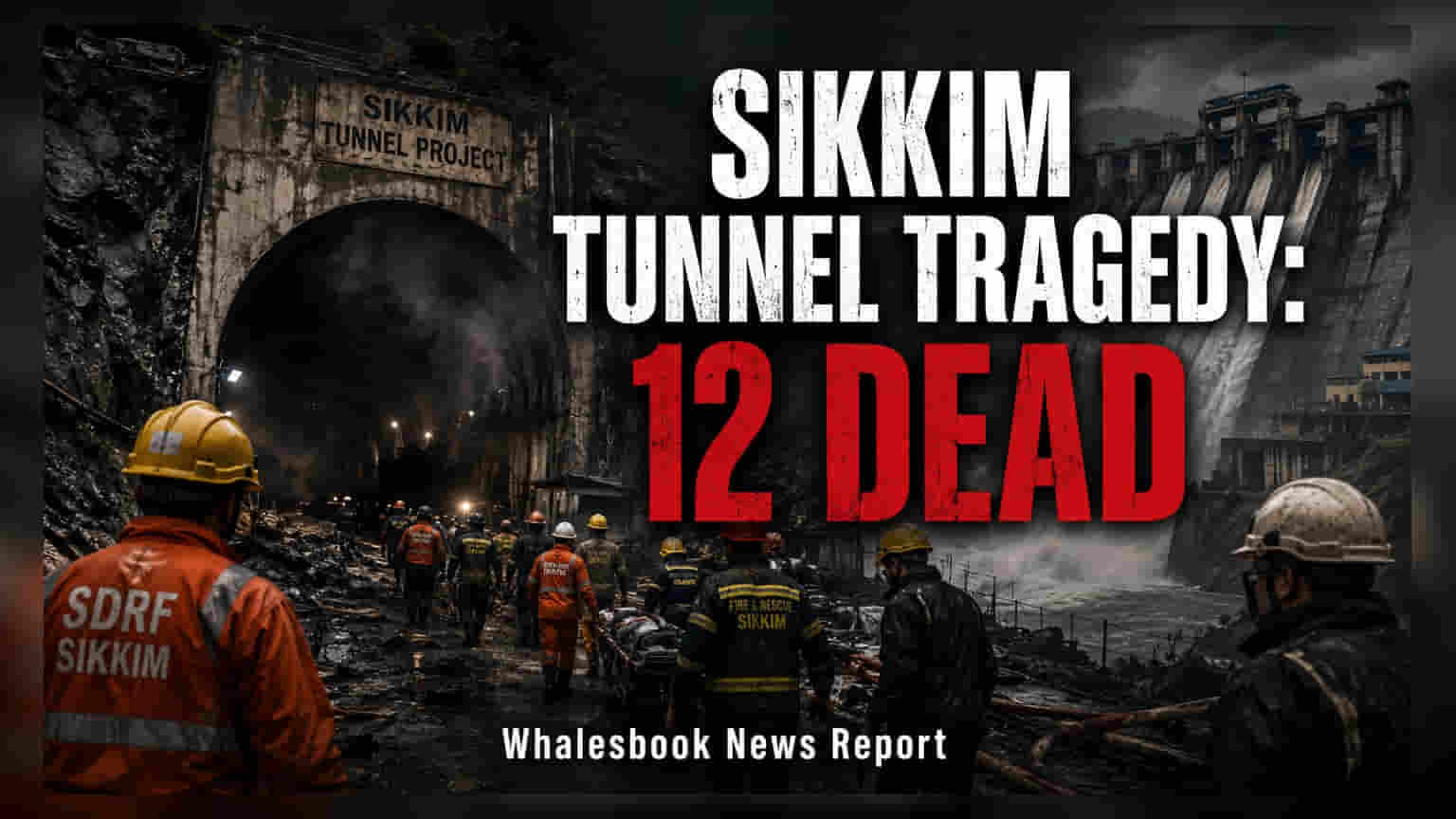 NHPC Teesta Stage VI Tunnel Accident: સિક્કિમમાં 12 કામદારોના મોત, 13 ફસાયેલા