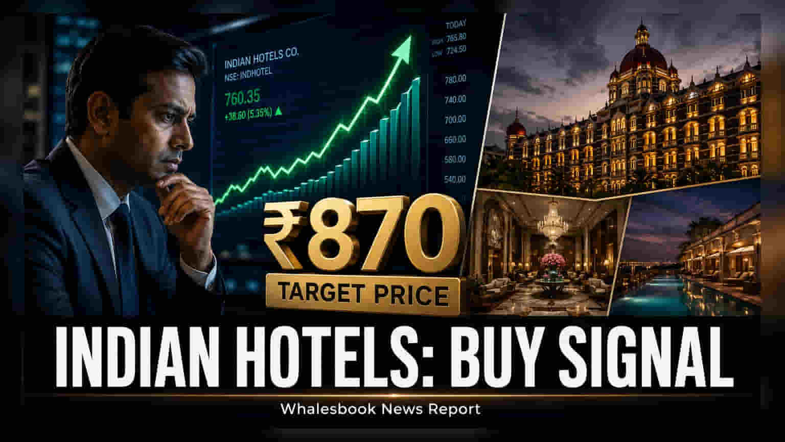 Indian Hotels Q1 Revenue Grows 15% YoY; Brokerage Maintains Outlook