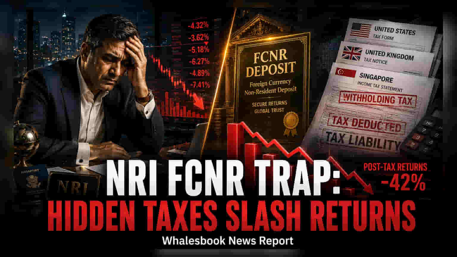 NRI Leveraged FCNR Deposits Hit by Global Tax Hurdles