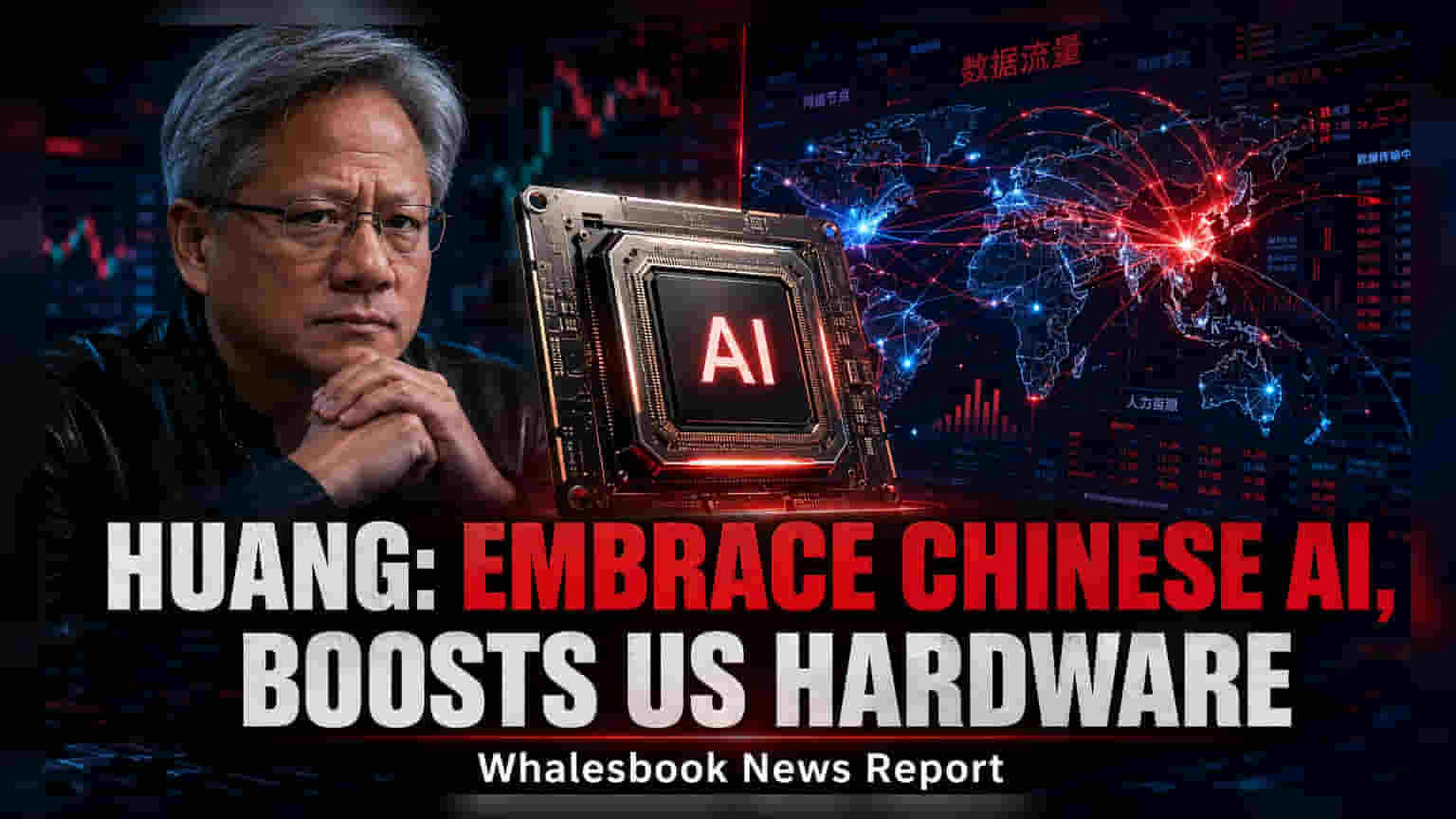 Nvidia CEO Backs Open-Source Chinese AI, Seeing Growth Demand