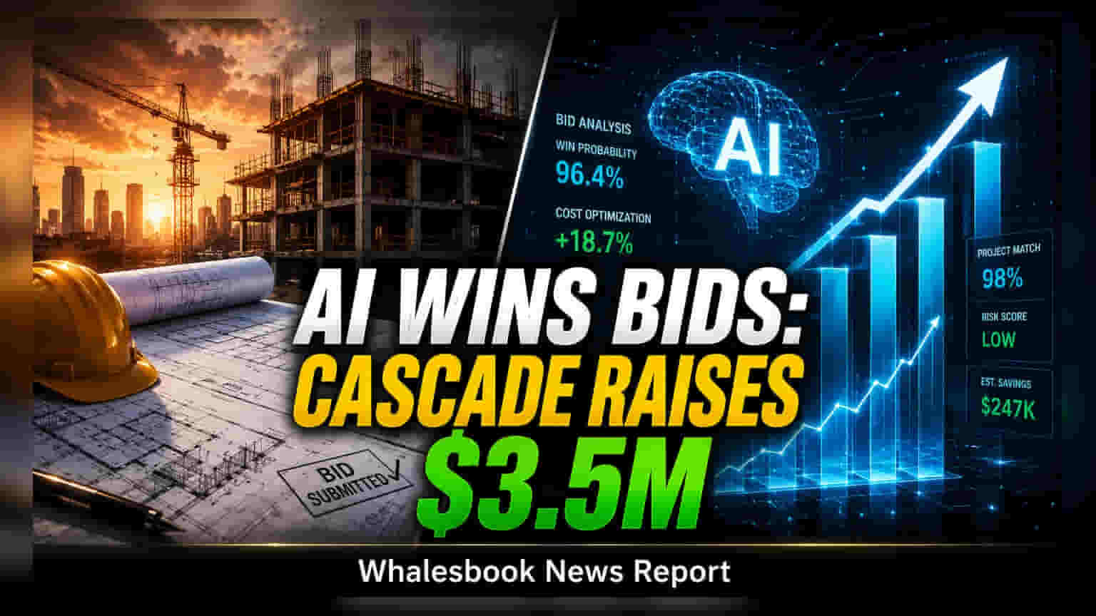 Cascade: कन्स्ट्रक्शन टेक स्टार्टअपला $3.5 मिलियनची सीड फंडिंग