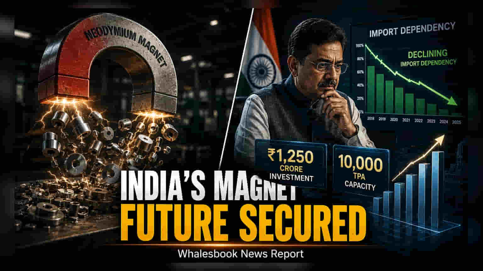 NAN MagneTech का बड़ा दांव: ₹1,250 करोड़ से बनेगा भारत का पहला रेयर अर्थ मैग्नेट प्लांट!